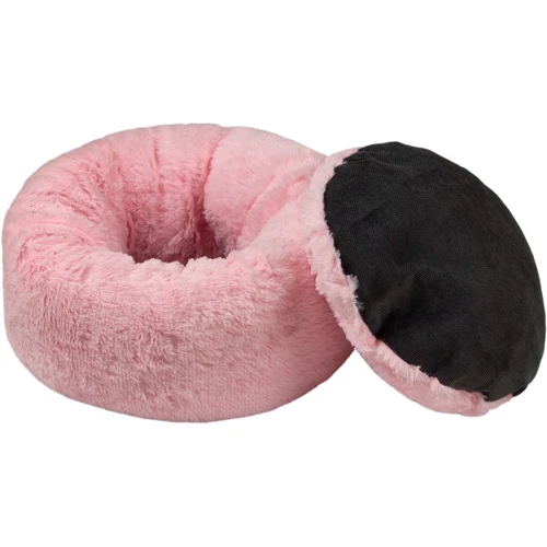 Лежак Red Point Donut зі знімною подушкою світло-рожевий d 50 см (ЛК.01.Т.33.68.000) фото 4