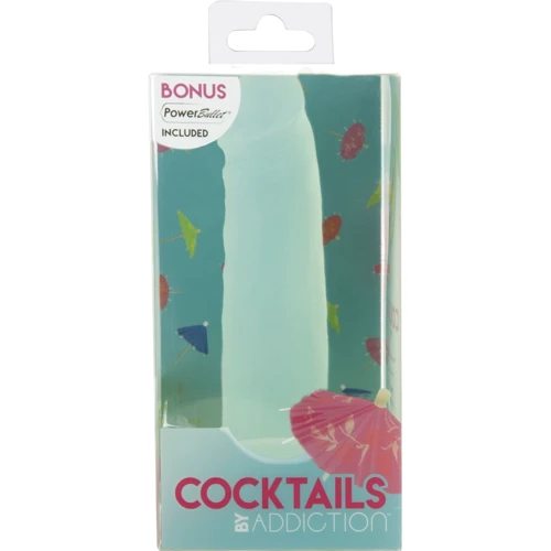 Фаллоимитатор на присоске ADDICTION Cocktails Mint Mojito