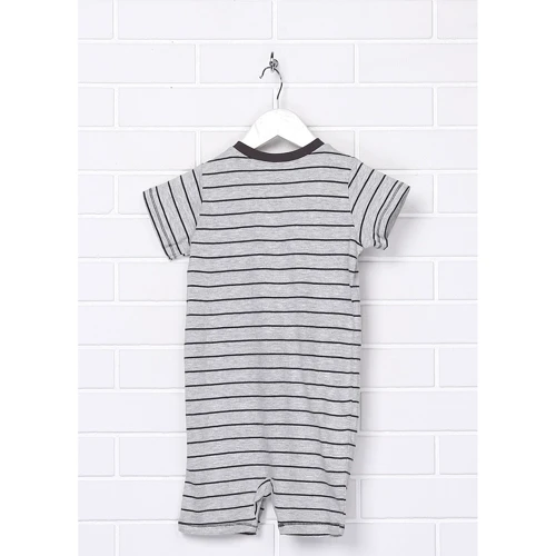 Пижама H&M 2172075 56 см серая: Пол Мальчик
