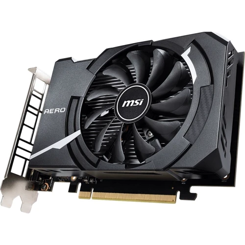 Відеокарта MSI GeForce GTX 1650 SUPER AERO ITX OC 4GB: Розрядність шини пам'яті, біт 128