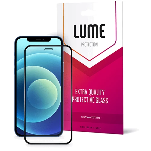 

Lume Protection 2.5D Silk Narrow Border Black (LU25D61B) for iPhone 12/iPhone 12 Pro