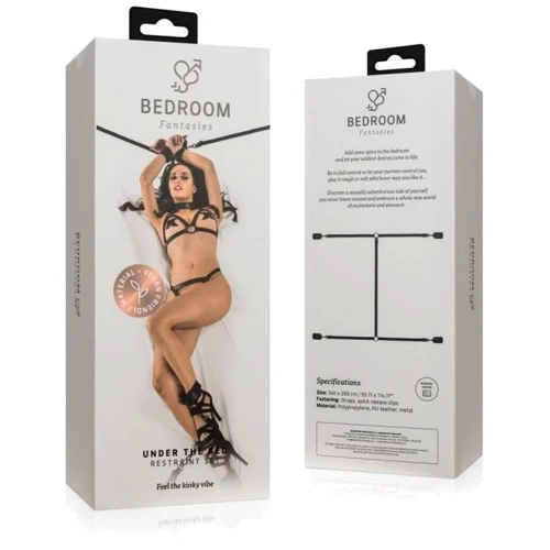 Фиксатор рук и ног для кровати Bedroom Fantasies Under the bed Restraint Set