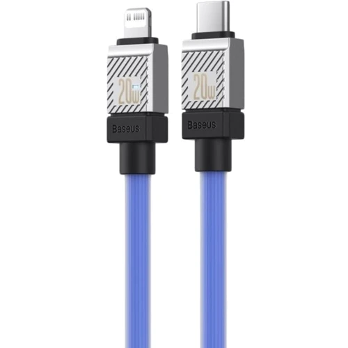 Кабель Baseus Cable USB-C to Lightning CoolPlay Series 20W 1m Blue (CAKW000003): Длина 1 м