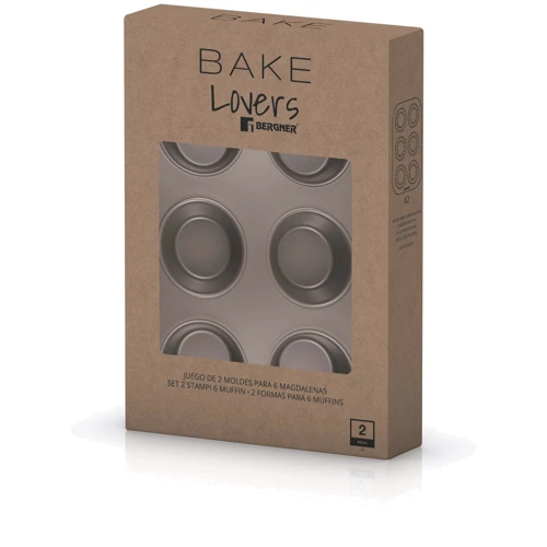 Набор форм для выпечки Bergner Bakeware lovers BG-37197-CO 2 предмета (00000025195) фото 5