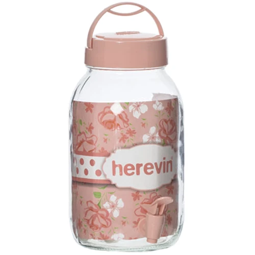 Ємність для зберігання Диспенсер HEREVIN Beverage PINK 3л для напоїв (137600-508)