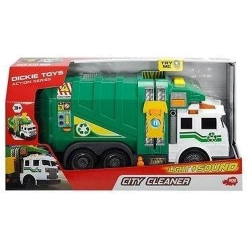 Машинка Dickie Toys Сміттєвоз Чисте місто 39 см (3308378): Виробник Dickie Toys
