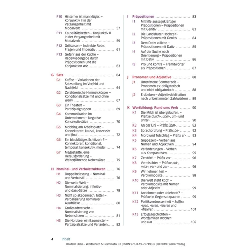 Deutsch üben: Wortschatz und Grammatik C1: Количество страниц 136
