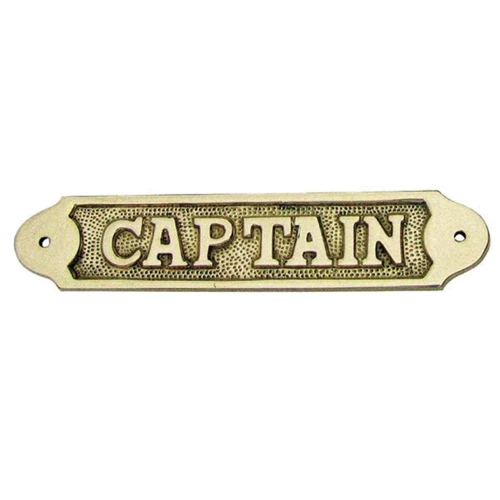 Настінний декор Табличка на двері Sea Club Captain 16x3.5 см (7569.V)