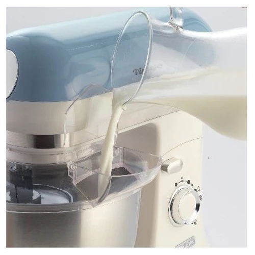 Кухонный комбайн Ariete Vintage Blue 1588/05: Конструкция стационарный