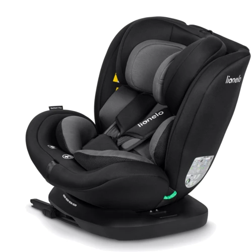 Автокресло Lionelo Bastiaan i-Size Black Grey: Группа 0/1/2/3 (с рождения до 36 кг)