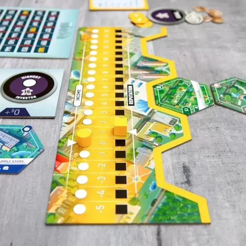 Настільна гра Bezier Games Suburbia 2nd Edition - EN АНГЛІЙСЬКОЇ МОВИ