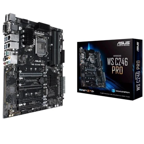 ASUS WS C246 PRO: Оперативная память 4xDDR4 2666, до 64 ГБ