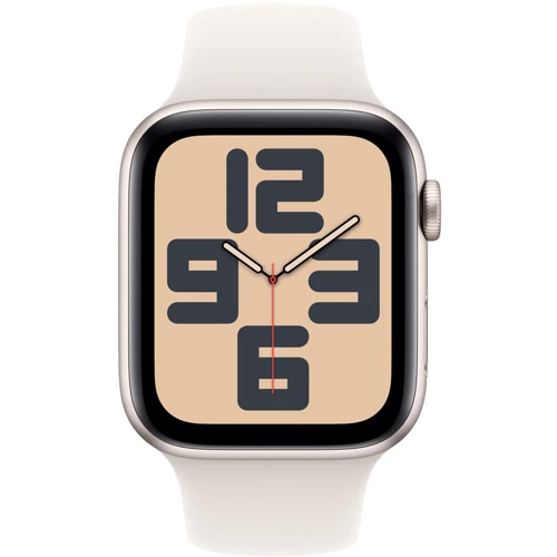 Apple Watch SE 2 2024 40mm GPS Starlight Aluminum Case with Starlight Sport Band - M/L (MXEG3QH/A) UA: Материал корпуса Алюминий