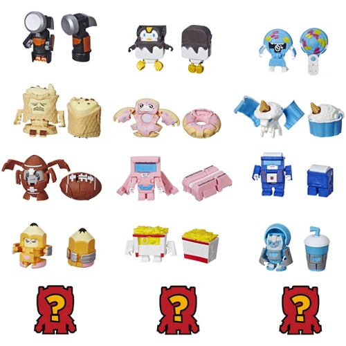 Набор трансформеров Hasbro из 5-ти трансформеров BOTBOTS 5PK BACKPACK BUNCH (E4145): Вид Наборы