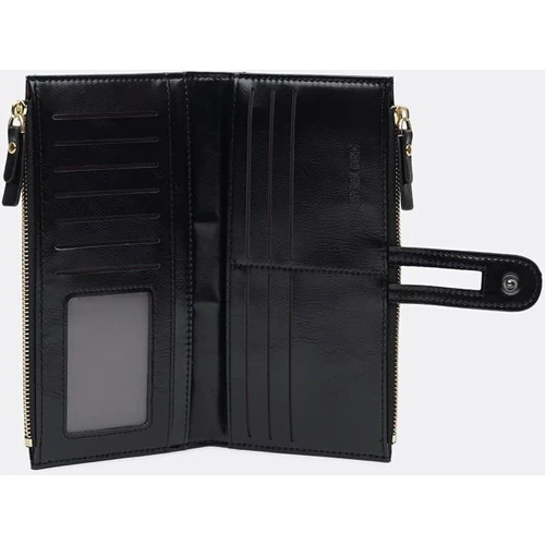 Жіночий гаманець Horse Imperial чорний (k18222bl-black): Формат гаманця Горизонтальный