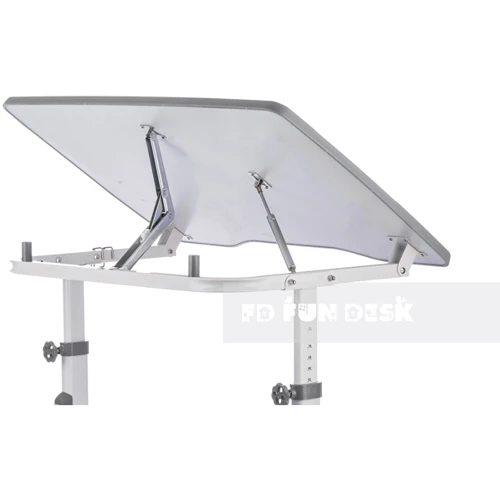 Комплект FunDesk Парта і стілець-трансформери Vivo II Grey