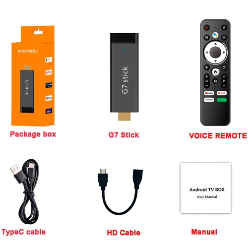 Приставка Smart TV G7 Stick ATV (2GB/16GB): Процесор (CPU) Amlogic S905Y4