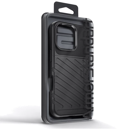 Чехол для iPhone ArmorStandart TPU Rhino Black for iPhone 16 Pro Max (ARM82281): Материалы Термополиуретан