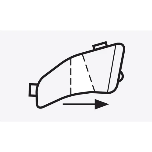 Велосумка Сумка под седло Topeak Aero Wedge Pack Small 0.66 л 100 г (TC2260B-BM): Цвет черный