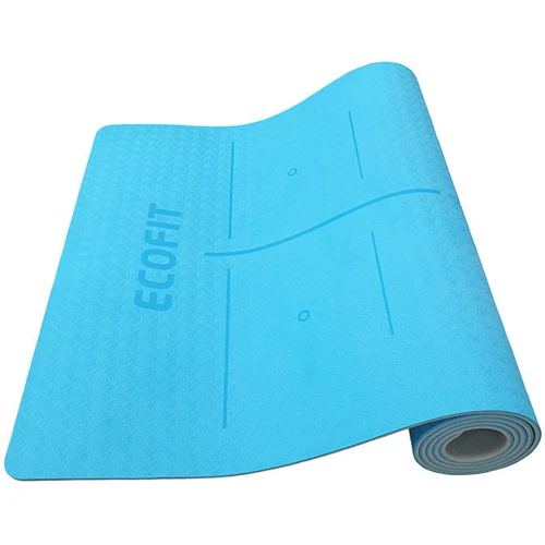 Мат и коврик для тренажера Ecofit MD9038 1830x610x6 мм голубой