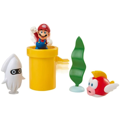 Игровой набор с фигурками Super Mario - Подводный мир с аксессуарами (40016i) фото 4