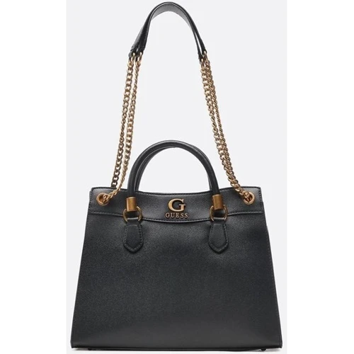 Женская сумка тоут GUESS NELL GIRLFRIEND SATCHEL черная (HWVB8678070-BLA)