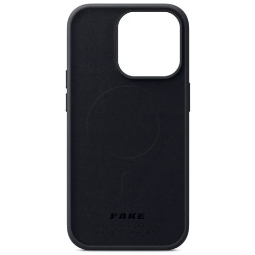 Чехол для iPhone ArmorStandart FAKE Leather Case Black (ARM64397) for iPhone 14 Pro: Цвет черный