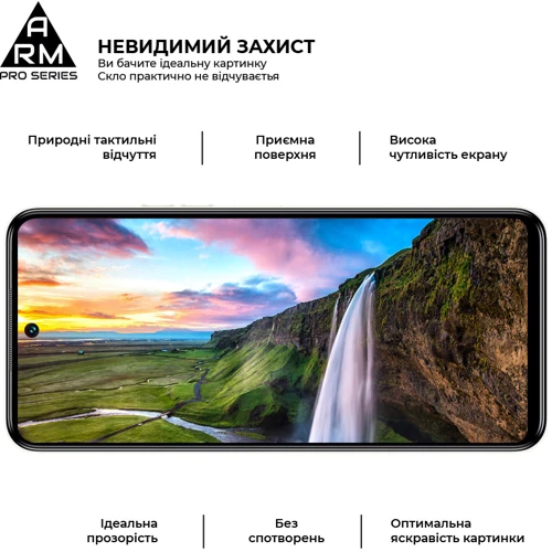 Аксессуар для смартфона ArmorStandart Tempered Glass Pro Black for Tecno POVA NEO 3 (LH6n) (ARM70387) фото 6