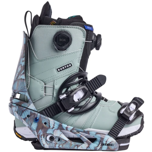 Кріплення для сноуборда BURTON (105451B) LEXA 2025 Blue Butterflies M (9010510758880): Стать женский