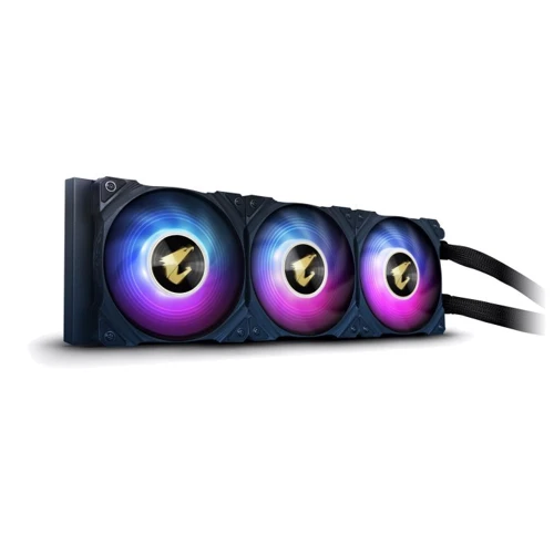 Кулер GIGABYTE AORUS WATERFORCE X 360: Уровень шума, dB 7.9-37.6
