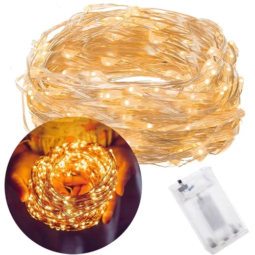 Гірлянда на батарейках Springos 2.9 м 30 LED CL0121 Warm White: Виробник Springos
