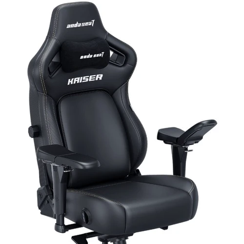 Кресло игровое Anda Seat Kaiser 4  Black PVC Size L (AD12YDDC-L-20-B-PV/C) фото 3