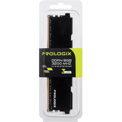 Prologix 8 GB DDR4 3200 MHz Black (PRO8GB3200B4)