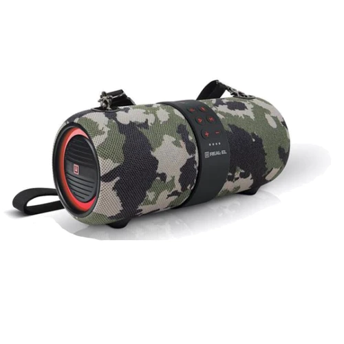 Акустика REAL-EL X-733 Camo (EL121600020): Питание аккумулятор