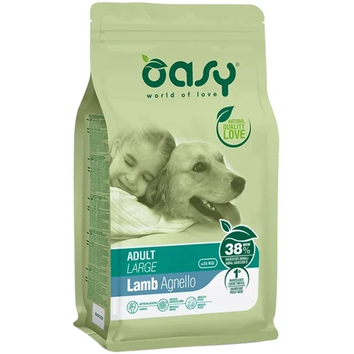 Сухой корм для собак Oasy LIFESTAGE Adult Large ягненок 3 кг (8053017349060)