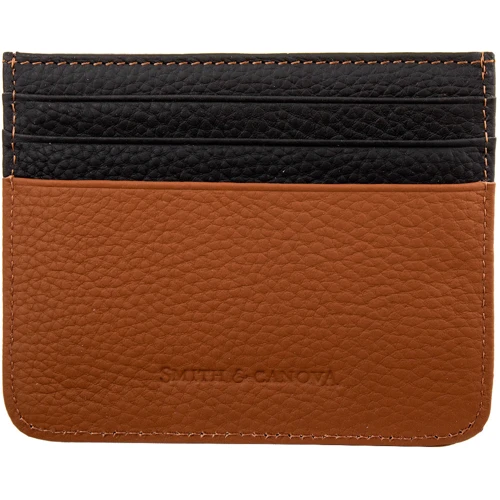 Чоловік Картхолдер Smith & Canova коричневий (FUL90014-black-tan): Стать Чоловік