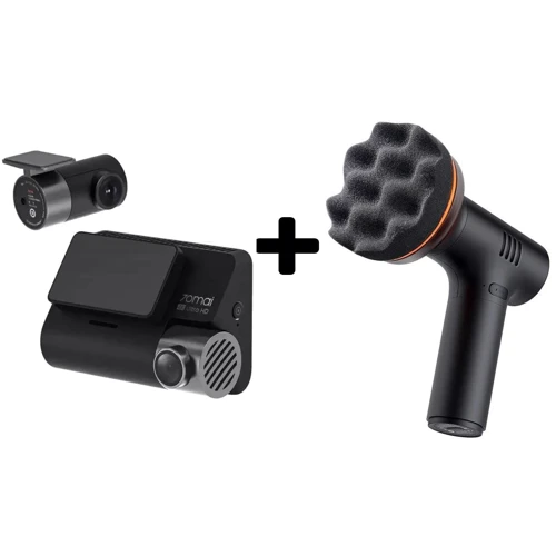 Комплект відеореєстратор Xiaomi 70mai Dash Cam A800s (з Midrive RC06) + автополіровщик Baseus NeoPower Wireless Mini Car Waxer