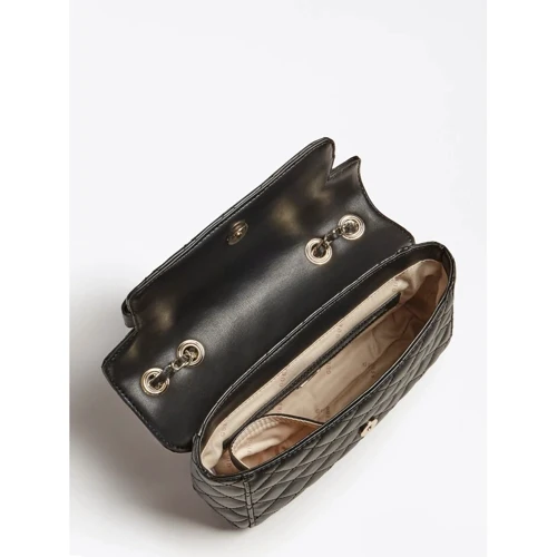 Жіноча сумка через плече Guess Illy Convertibe Crossbody Flap чорна (HWVG7970210-BLA): Країна виробник В'єтнам