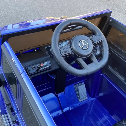 Электромобиль Kidsauto Mercedes-Benz G63 AMG NEW синий лак: Материал колес EVA