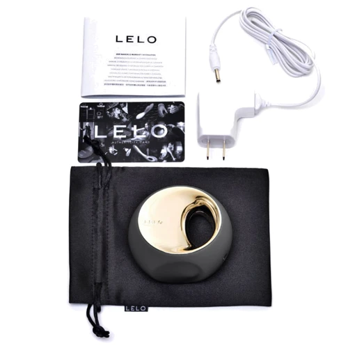 Lelo Ora Black - клиторальный вибратор, имитирующий оральные ласки