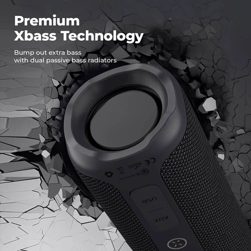 Акустика Tribit StormBox Black: Цвет черный