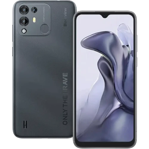Смартфон Blackview A55 Pro 4/64GB Obsidian Black: Слот для карт памяти micro SD