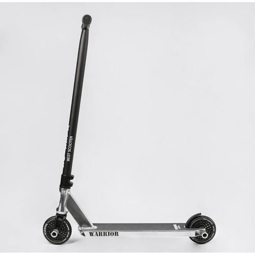 Самокат трюковый Best Scooter Warrior черно-белый (T-30401) фото 9