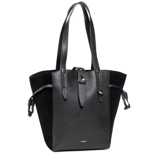 Женская сумка тоут Furla Net M Tote черная (BZT0FUAA.0011O6000)