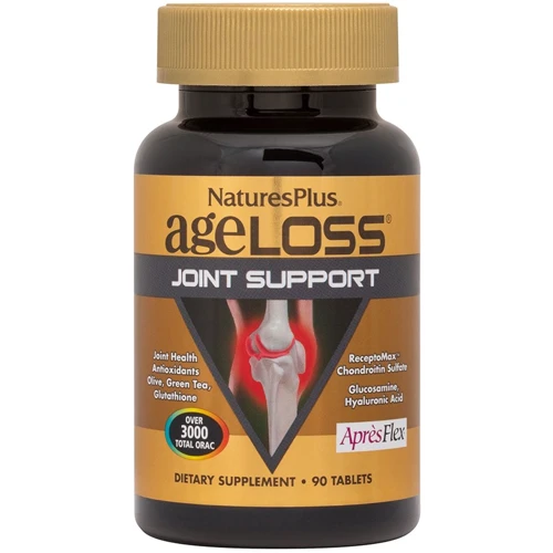 Natures Plus AgeLoss, Joint Support, 90 Tablets Підтримка Суглобів