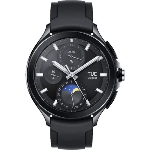 Смарт-часы Xiaomi Watch 2 Pro LTE Black Case with Black Fluororubber Strap (Global): Фитнес-функции Подсчет калорий, Скорость движения, Шагомер, Альтиметр, GPS-модуль, Пульсометр
