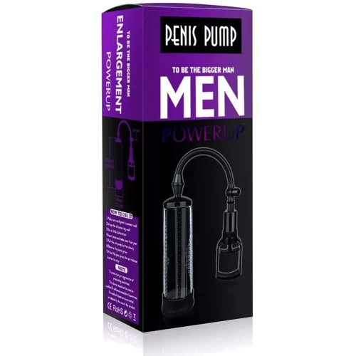Вакуумна помпа з ручним насосом Men Powerup Black
