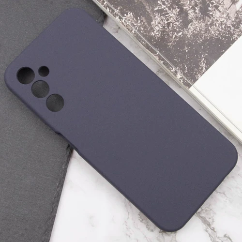 Чехол для телефонов Lakshmi Premium Case Silicone Cover Full Camera Dark Gray for Samsung A256 Galaxy A25 5G: Цвет темно-серый
