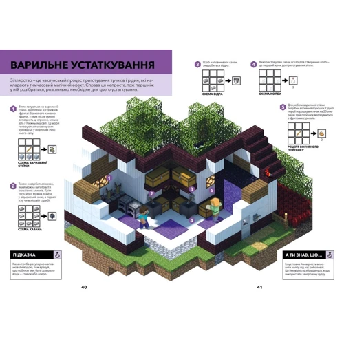 Стефані Мілтон: MINECRAFT. Довідник чарів та зілля: Кількість сторінок 80