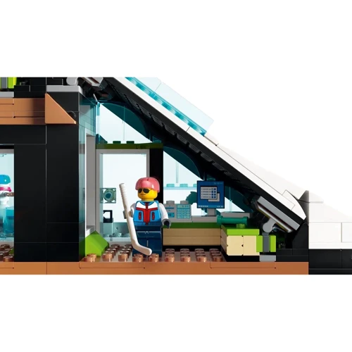 Конструктор LEGO City Горнолыжный и скалолазный центр (60366) фото 7